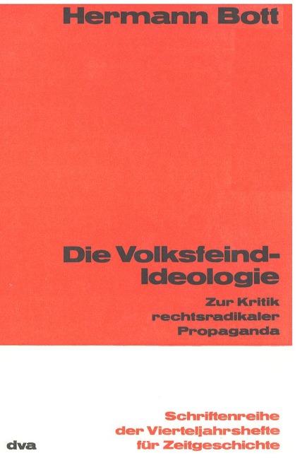 Die Volksfeind-Ideologie - Hermann Bott