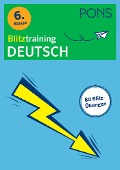 Cover-Bild zum Titel 'PONS Blitztraining Deutsch 6. Klasse' von ''