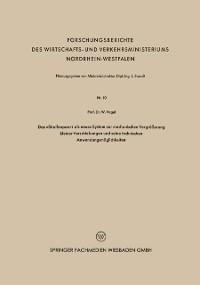 Das »Streifenpaar« als neues System zur mechanischen Vergrößerung kleiner Verschiebungen und seine technischen Anwendungsmöglichkeiten - Wilhelm Vogel