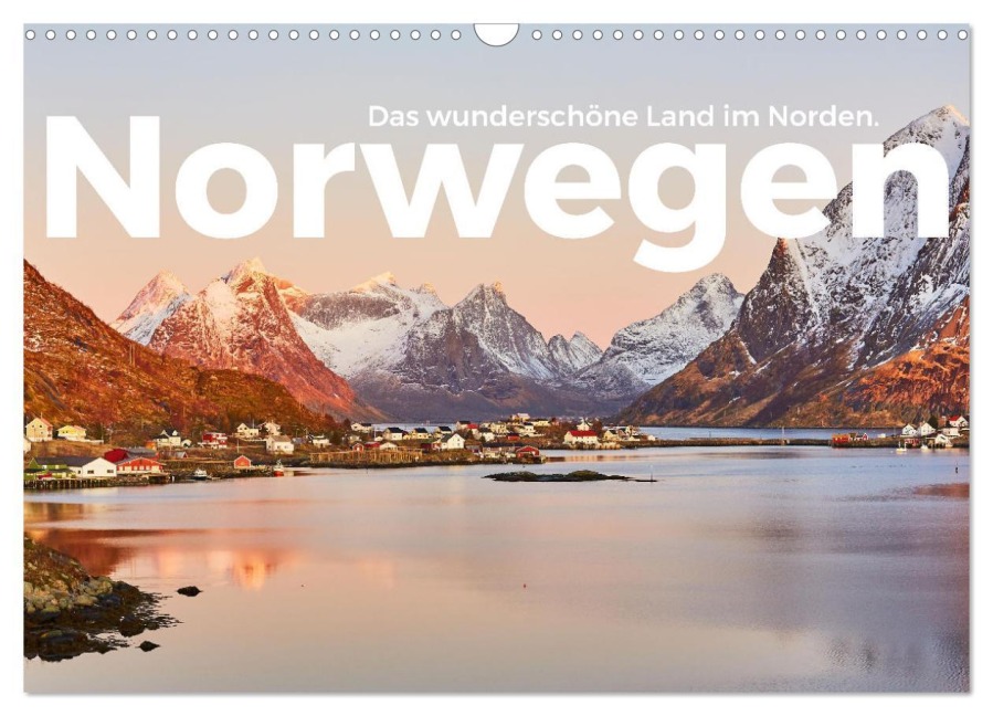 Norwegen - Das wunderschöne Land im Norden. (Wandkalender 2026 DIN A3 quer), CALVENDO Monatskalender - M. Scott