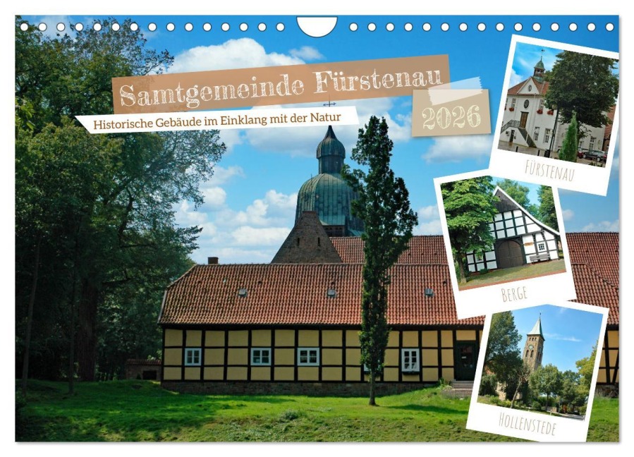 Samtgemeinde Fürstenau (Wandkalender 2026 DIN A4 quer), CALVENDO Monatskalender - Claudia Kleemann