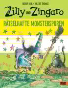 Cover-Bild zum Titel 'Zilly und Zingaro. Rätselhafte Monsterspuren' von 'Korky Paul, Valerie Thomas'
