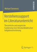 Cover-Bild zum Titel 'Verstehenssupport im Literaturunterricht' von 'Michael Steinmetz'