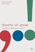 Theories of Syntax - Koenraad Kuiper, Jacqui Nokes