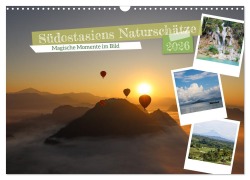 Cover-Bild zum Titel 'Südostasiens Naturschätze (Wandkalender 2026 DIN A3 quer), CALVENDO Monatskalender' von 'Anne Fritzenwanker'