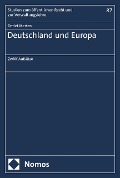 Cover-Bild zum Titel 'Deutschland und Europa' von 'Detlef Merten'