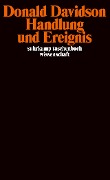 Cover-Bild zum Titel 'Handlung und Ereignis' von 'Donald Davidson'
