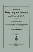 Cover-Bild zum Titel 'Die ökonomische Vertheilung und Benutzung von Boden und Wasser' von 'Friedrich Wilhelm Toussaint'
