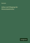 Cover-Bild zum Titel 'Anbau und Düngung der Winterhalmfrüchte' von 'Anonym'