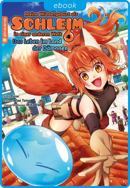 Meine Wiedergeburt als Schleim in einer anderen Welt - Das Leben im Land der Dämonen 04 - Fuse, Wataru Kajika, Mitz Vah