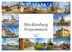 Cover-Bild zum Titel 'Mecklenburg Vorpommern Impressionen (Tischkalender 2026 DIN A5 quer), CALVENDO Monatskalender' von 'Dirk Meutzner'