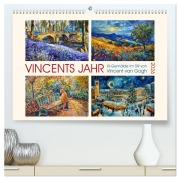Vincents Jahr (hochwertiger Premium Wandkalender 2026 DIN A2 quer), Kunstdruck in Hochglanz - Sabine Löwer