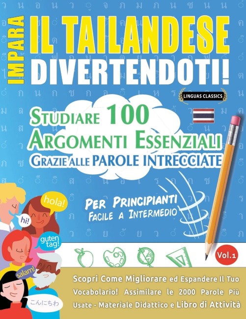 IMPARA IL TAILANDESE DIVERTENDOTI! - PER PRINCIPIANTI - Linguas Classics