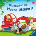 Cover-Bild zum Titel 'Was machst du, kleiner Bagger?' von 'Bernd Penners'