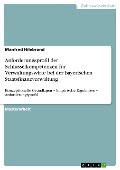 Cover-Bild zum Titel 'Anforderungsprofil der Schlüsselkompetenzen für Verwaltungswirte bei der bayerischen Staatsfinanzverwaltung. Konzeptionelle Grundlagen - Empirische Ergebnisse - Anforderungsprofil' von 'Manfred Hilebrand'