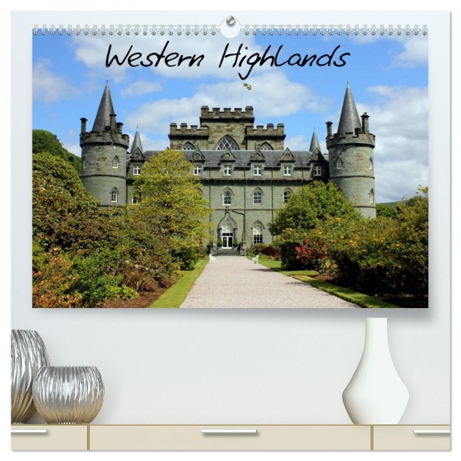 Western Highlands - Schottland (hochwertiger Premium Wandkalender 2026 DIN A2 quer), Kunstdruck in Hochglanz - Sylvia Schwarz