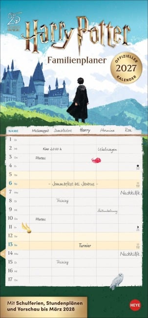 Harry Potter Familienplaner 2027 - 