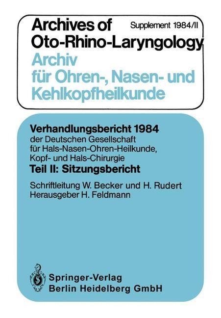 Teil II: Sitzungsbericht - 