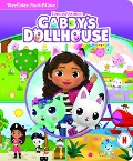 Cover-Bild zum Titel 'Gabby's Dollhouse - Verrückte Such-Bilder - Wimmelbuch - Pappbilderbuch mit wattiertem Umschlag' von ''