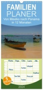 Familienplaner 2026 - Von Mexiko nach Panama in 12 Monaten mit 5 Spalten (Wandkalender, 21 x 45 cm) CALVENDO - Heidi B.