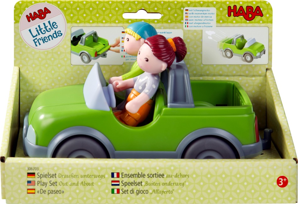 Little Friends - Spielset Draußen unterwegs - 
