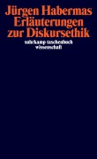 Cover-Bild zum Titel 'Erläuterungen zur Diskursethik' von 'Jürgen Habermas'