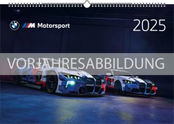 Cover-Bild zum Titel 'BMW M Motorsport Wandkalender 2026' von ''