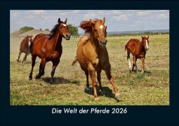 Cover-Bild zum Titel 'Die Welt der Pferde 2026 Fotokalender DIN A5' von 'Tobias Becker'