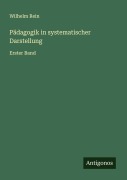 Cover-Bild zum Titel 'Pädagogik in systematischer Darstellung' von 'Wilhelm Rein'