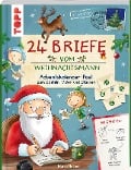 Cover-Bild zum Titel '24 Briefe vom Weihnachtsmann. Adventskalender-Post zum Basteln, Malen und Staunen' von 'Mimi Hecher'