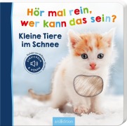 Cover-Bild zum Titel 'Hör mal rein, wer kann das sein? - Kleine Tiere im Schnee' von ''