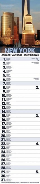 New York Planer 2026 - 