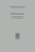 Cover-Bild zum Titel 'Schriftauslegung im antiken Judentum und im Urchristentum' von ''