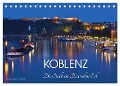 Koblenz Die Stadt am Deutschen Eck (Tischkalender 2024 DIN A5 quer), CALVENDO Monatskalender - Jutta Heußlein