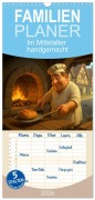 Cover-Bild zum Titel 'Familienplaner 2026 - Im Mittelalter handgemacht mit 5 Spalten (Wandkalender, 21 x 45 cm) CALVENDO' von 'Kerstin Waurick'