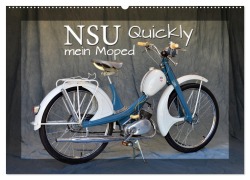 Cover-Bild zum Titel 'NSU Quickly - Mein Moped (Wandkalender 2026 DIN A2 quer), CALVENDO Monatskalender' von 'Ingo Laue'
