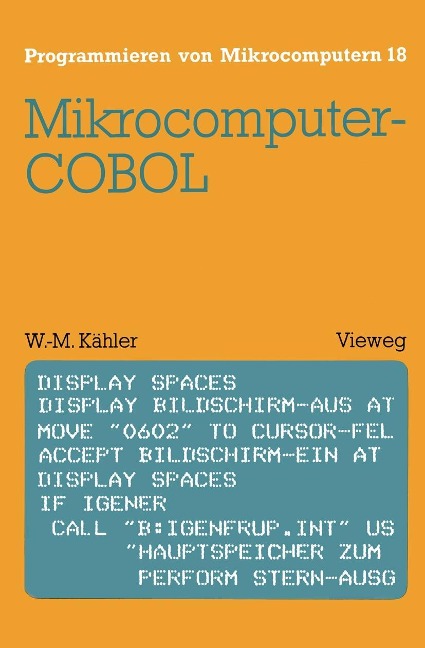 Mikrocomputer-COBOL - Wolf-Michael Kähler