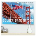 Golden Gate Bridge - Synonym für San Francisco (hochwertiger Premium Wandkalender 2025 DIN A2 quer), Kunstdruck in Hochglanz - Peter Roder