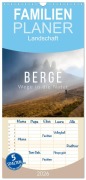 Familienplaner 2026 - Berge. Wege in die Natur mit 5 Spalten (Wandkalender, 21 x 45 cm) CALVENDO - Mikolaj Gospodarek