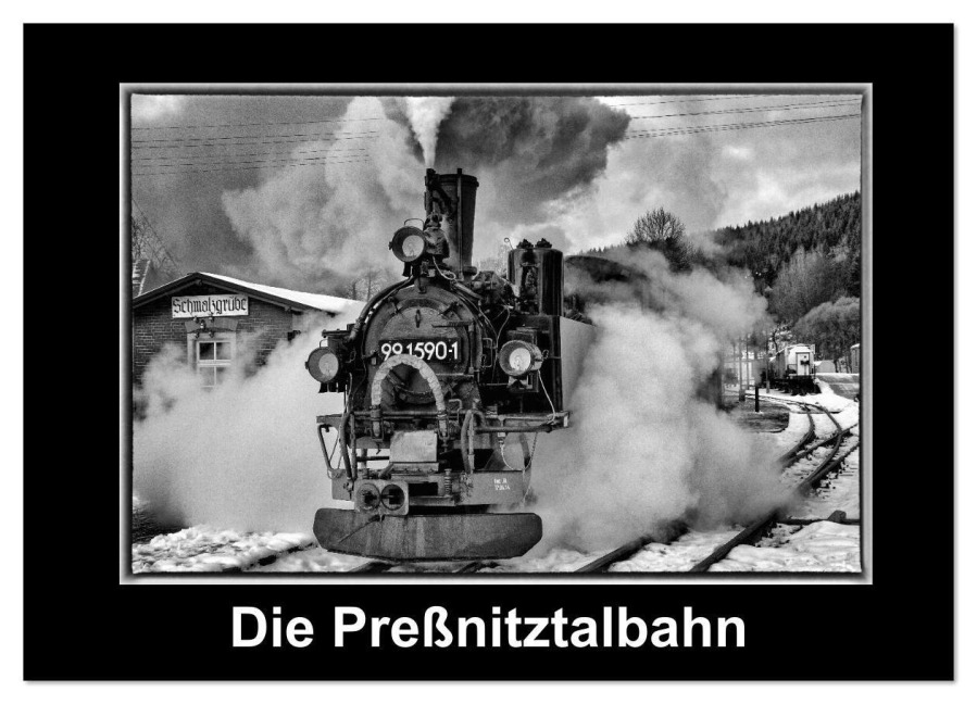 Die Preßnitztalbahn (Wandkalender 2026 DIN A2 quer), CALVENDO Monatskalender - Marion Maurer