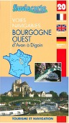 Cover-Bild zum Titel 'Fluviacarte 20 Bourgogne Ouest' von 'Patrick Join-Lambert, Philippe Devisme'