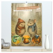 Cover-Bild zum Titel 'Ein Jahr zum Einkuscheln - Tierische Wohlfühlwelten für jede Jahreszeit (hochwertiger Premium Wandkalender 2026 DIN A2 hoch), Kunstdruck in Hochglanz' von 'Fred Schimak'
