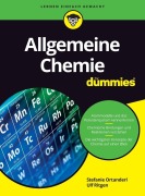 Cover-Bild zum Titel 'Allgemeine Chemie für Dummies' von 'Stefanie Ortanderl, Ulf Ritgen'