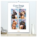 Cool Dogs - Hunde-Eis-Zeit (hochwertiger Premium Wandkalender 2024 DIN A2 hoch), Kunstdruck in Hochglanz - Sonja Teßen