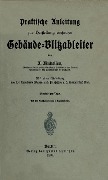 Cover-Bild zum Titel 'Praktische Anleitung zur Herstellung einfacher Gebäude-Blitzableiter' von 'Friedrich Findeisen, Leonhard Weber'