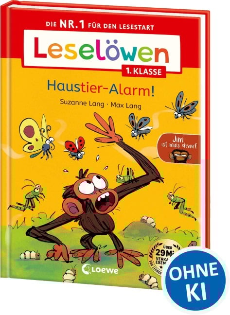 Leselöwen 1. Klasse - Jim ist mies drauf - Haustier-Alarm! - Suzanne Lang