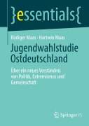 Cover-Bild zum Titel 'Jugendwahlstudie Ostdeutschland' von 'Hartwin Maas, Rüdiger Maas'