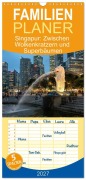 Cover-Bild zum Titel 'Familienplaner 2027 - Singapur: Zwischen Wolkenkratzern und Superbäumen mit 5 Spalten (Wandkalender, 21 x 45 cm) CALVENDO' von 'Michael Heber heber-michael. de'