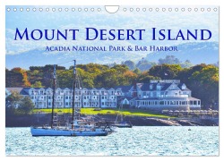 Mount Desert Island Acadia National Park und Bar Harbor (Wandkalender 2025 DIN A4 quer), CALVENDO Monatskalender - Robert Styppa