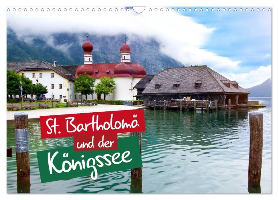 St. Bartholomä und der Königssee (Wandkalender 2026 DIN A3 quer), CALVENDO Monatskalender - Falko Seidel